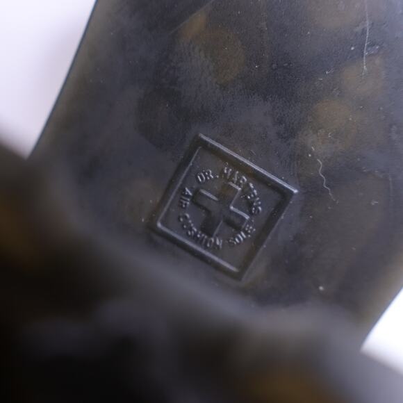 DR. MARTENS Magdalena Leather Heeled Ankle Boot Black Women's 8 - Picture 6 of 13